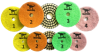 Dry polishing pads